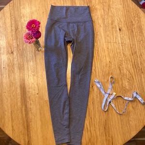 LuLuLemon, Silky, Wunder Under, Worn Twice!, Heather Grey, Sz. 4